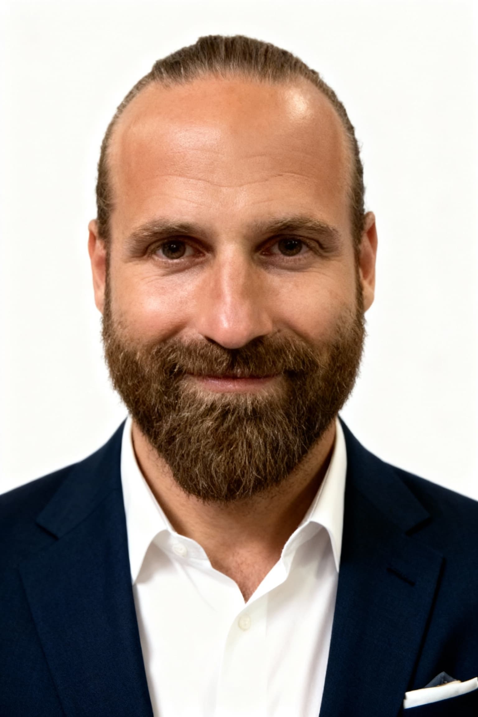Neutraler Studio-Headshot